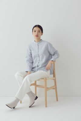◆クレイジーストライプブラウス（０７７３１１０１０２）