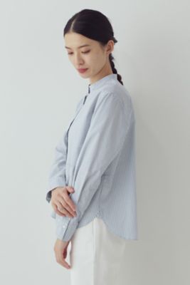 ◆クレイジーストライプブラウス（０７７３１１０１０２）