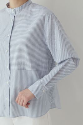 ◆クレイジーストライプブラウス（０７７３１１０１０２）