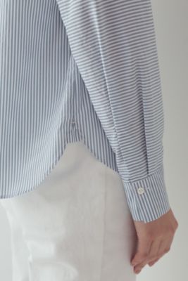 ◆クレイジーストライプブラウス（０７７３１１０１０２）