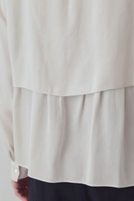◆フロントフリルブラウス（０７７３１１０１０５）