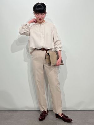 ◆フロントフリルブラウス（０７７３１１０１０５）