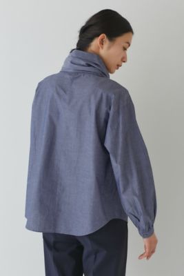 ◆リボン付ハイネックブラウス（０７７３１１０２０２）