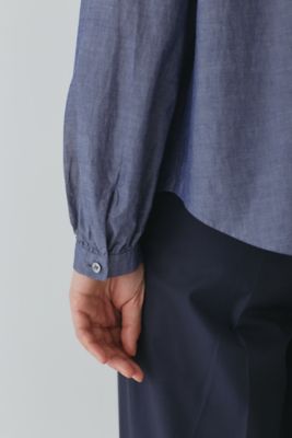 ◆リボン付ハイネックブラウス（０７７３１１０２０２）