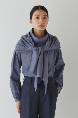 ◆リボン付ハイネックブラウス（０７７３１１０２０２）