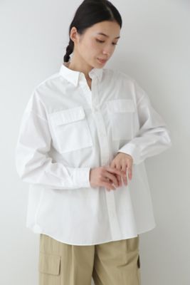 ◆ゆったりシルエットボタンダウンシャツ（０７７３１１０３０３）