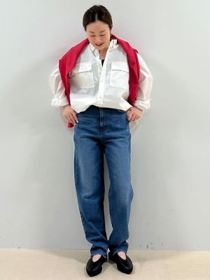 ◆ゆったりシルエットボタンダウンシャツ（０７７３１１０３０３）