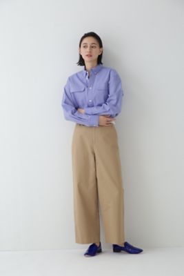 ◆ゆったりシルエットボタンダウンシャツ（０７７３１１０３０３）