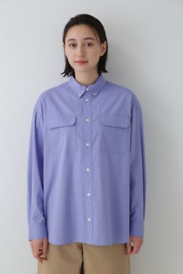 ◆ゆったりシルエットボタンダウンシャツ（０７７３１１０３０３）