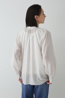 ◆シアーボリュームブラウス（０７７３１１０３０４）