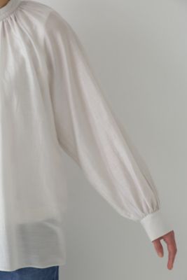 ◆シアーボリュームブラウス（０７７３１１０３０４）