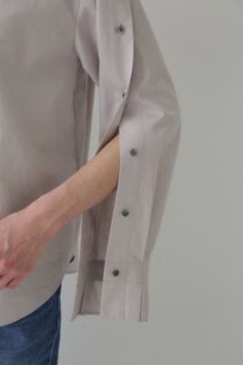 ◆袖ボタンブラウス（０７７３１１０３０６）