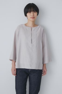 ◆ＰＥ／レーヨンリネンブラウス（０７７３１１０４００）
