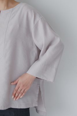 ◆ＰＥ／レーヨンリネンブラウス（０７７３１１０４００）