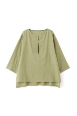 ◆ＰＥ／レーヨンリネンブラウス（０７７３１１０４００）