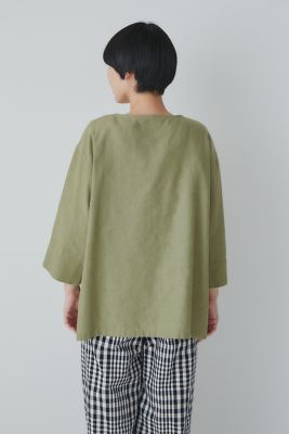 ◆ＰＥ／レーヨンリネンブラウス（０７７３１１０４００）