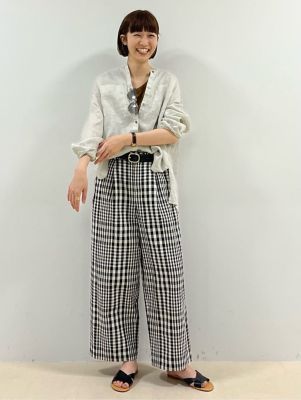 ◆＜Ｃｏｃｏ　ｓｉｚｅ＞ハードマンリネンブラウス（０７７３１１０４０２）