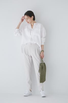 ◆＜Ｃｏｃｏ　ｓｉｚｅ＞ハードマンリネンブラウス（０７７３１１０４０２）