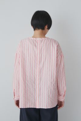 ◆＜Ｃｏｃｏ　ｓｉｚｅ＞カラミストライプブラウス（０７７３１１０４０３）