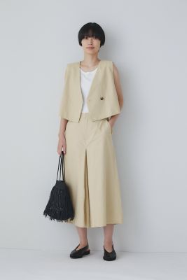 ◆綿麻シャンブレージレ（０７７３１１０４０６）