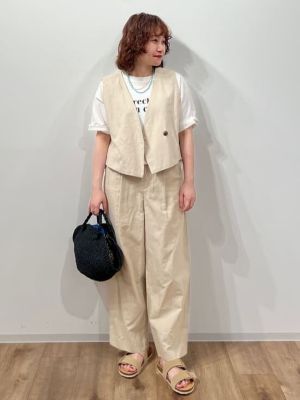 ◆綿麻シャンブレージレ（０７７３１１０４０６）