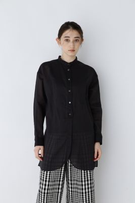 ◆シアーロングシャツ（０７７３１１０４１０）