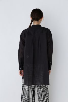 ◆シアーロングシャツ（０７７３１１０４１０）