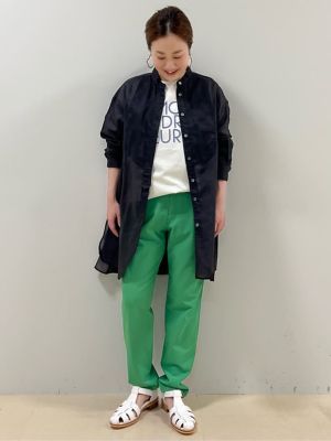 ◆シアーロングシャツ（０７７３１１０４１０）