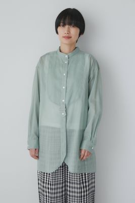 ◆シアーロングシャツ（０７７３１１０４１０）