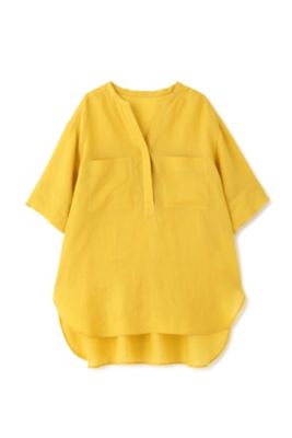 ◆１６０／１ラミー半袖ブラウス（０７７３１１０５０１）