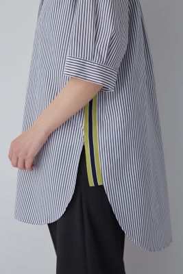 ◆スポーティストライプブラウス（０７７３１１０６０２）