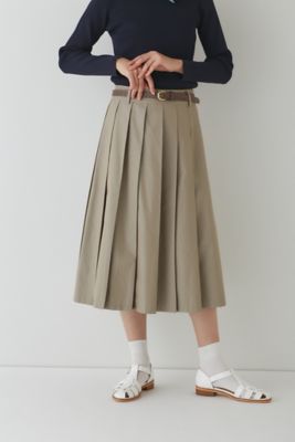 ◇チノプリーツスカート（0773120202） | human woman