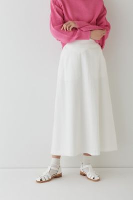 ＜human woman (Women)＞◆ウエスト折り返しフレアスカート（０７７３１２０２０３）