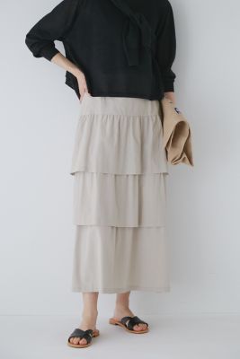 ＜human woman (Women)＞◆ティアードスカート（０７７３１２０５０４）