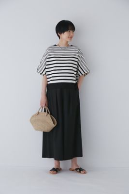 【新品タグ付】ヒューマンウーマン/スカーチョ/ 綿100%/ベージュ/Sサイズ ◇ベルト付スカーチョ（0773120601） | human woman