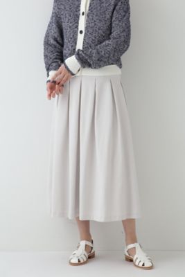 ＜human woman (Women)＞◆タックフレアスカート（０７７３１２６２００）