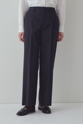 ◆コットンストレッチセミワイドパンツ（０７７３１３０１００）