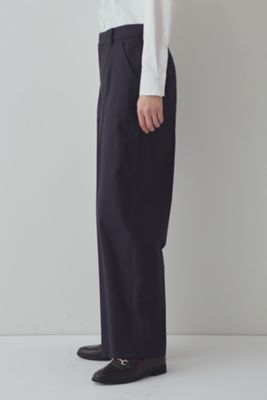 ◆コットンストレッチセミワイドパンツ（０７７３１３０１００）