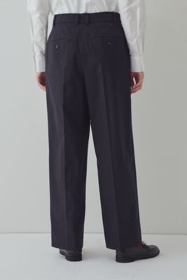 ◆コットンストレッチセミワイドパンツ（０７７３１３０１００）