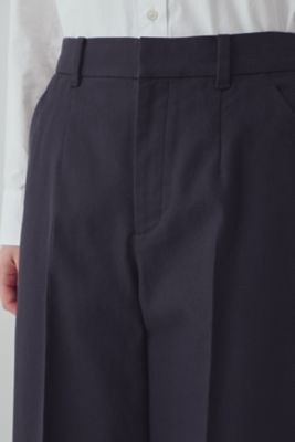 ◆コットンストレッチセミワイドパンツ（０７７３１３０１００）