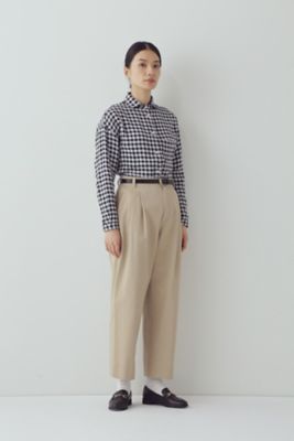 ◆ワイドテーパードチノパンツ（０７７３１３０１０１）