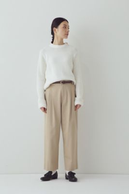 ◆ワイドテーパードチノパンツ（０７７３１３０１０１）