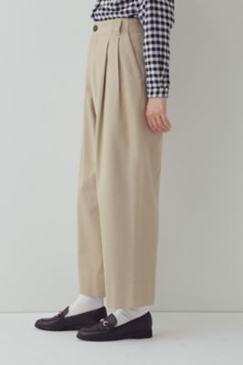 ◆ワイドテーパードチノパンツ（０７７３１３０１０１）