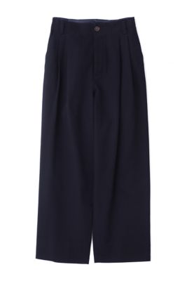 ◆ワイドテーパードチノパンツ（０７７３１３０１０１）