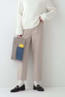 【SALE】human woman (Women)/ヒューマンウーマン 2WAYスリムストレートパンツ(0773130105) ベージュ パンツ・ズボン【三越伊勢丹/公式】
