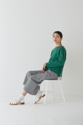 ◇チェックワイドパンツ（0773130200） | human woman
