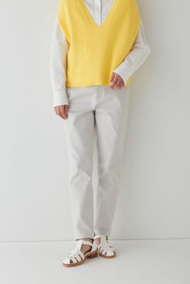 【SALE】human woman (Women)/ヒューマンウーマン ピケストレッチパンツ(0773130202) ベージュ パンツ・ズボン【三越伊勢丹/公式】