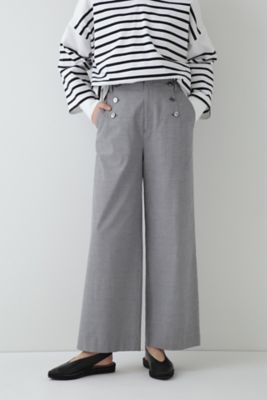 ◆ドビーストレッチセミワイドパンツ（０７７３１３０３０２）