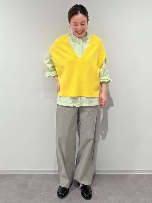 ◆ドビーストレッチセミワイドパンツ（０７７３１３０３０２）