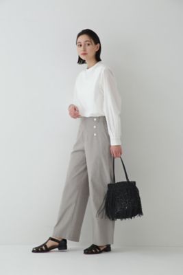 ◆ドビーストレッチセミワイドパンツ（０７７３１３０３０２）